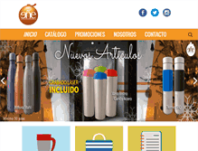 Tablet Screenshot of enie.com.mx